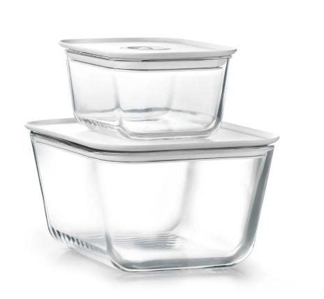 Bicchieri: Glasbehälter-Set /Click Glass Container Set – Nuovo e nell'imballaggio originale da Zürich venduto da sebime0