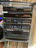 Stereoanlage Fisher Sony mit Lautsprecher Konvolut