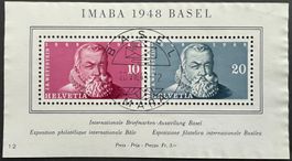 1948 IMABA Block sauber ⦿ SBK 90.- günstig