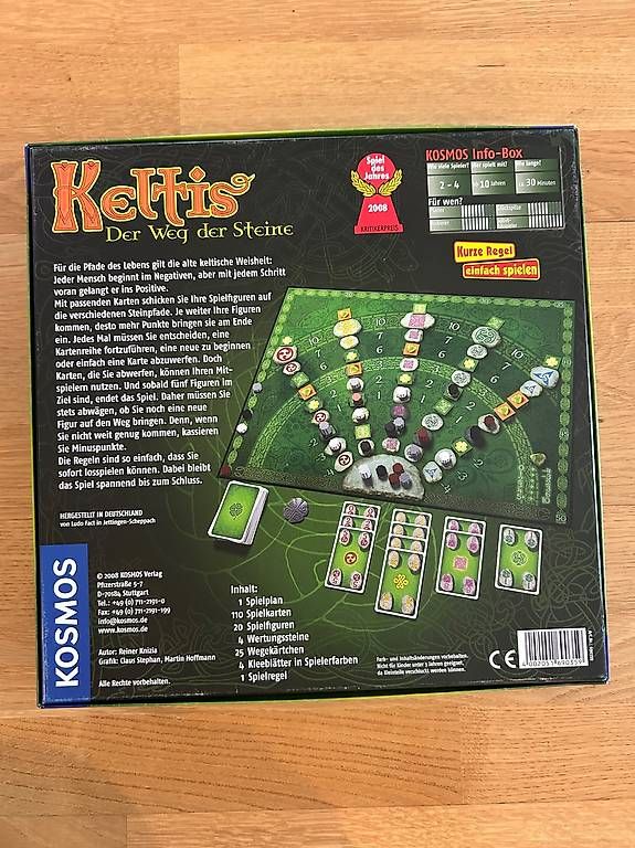 Kosmos Giochi: Keltis - Der Weg der Steine – Usato da Wabern venduto da up2zero 1