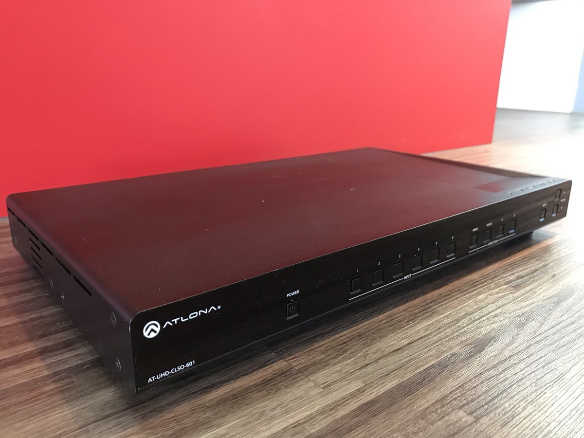 Componenti elettronici: Atlona AT-UHD-CLSO-601 – Usato da Einsiedeln venduto da pioneertv 2