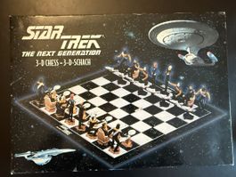 Star Trek TNG 3-D Schach, sammlerstueck für Fans 🚀