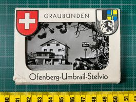 Ofenberg, Umbrail, Stelvio, altes Photo Mäppchen Graubünden