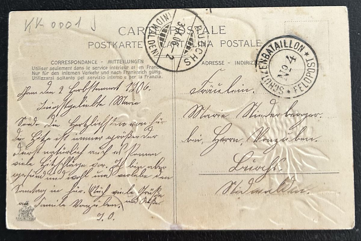 Cartoline postali: Gruss aus Cham Kleeblattlitho  – Usato da Horw venduto da Tellbub 1