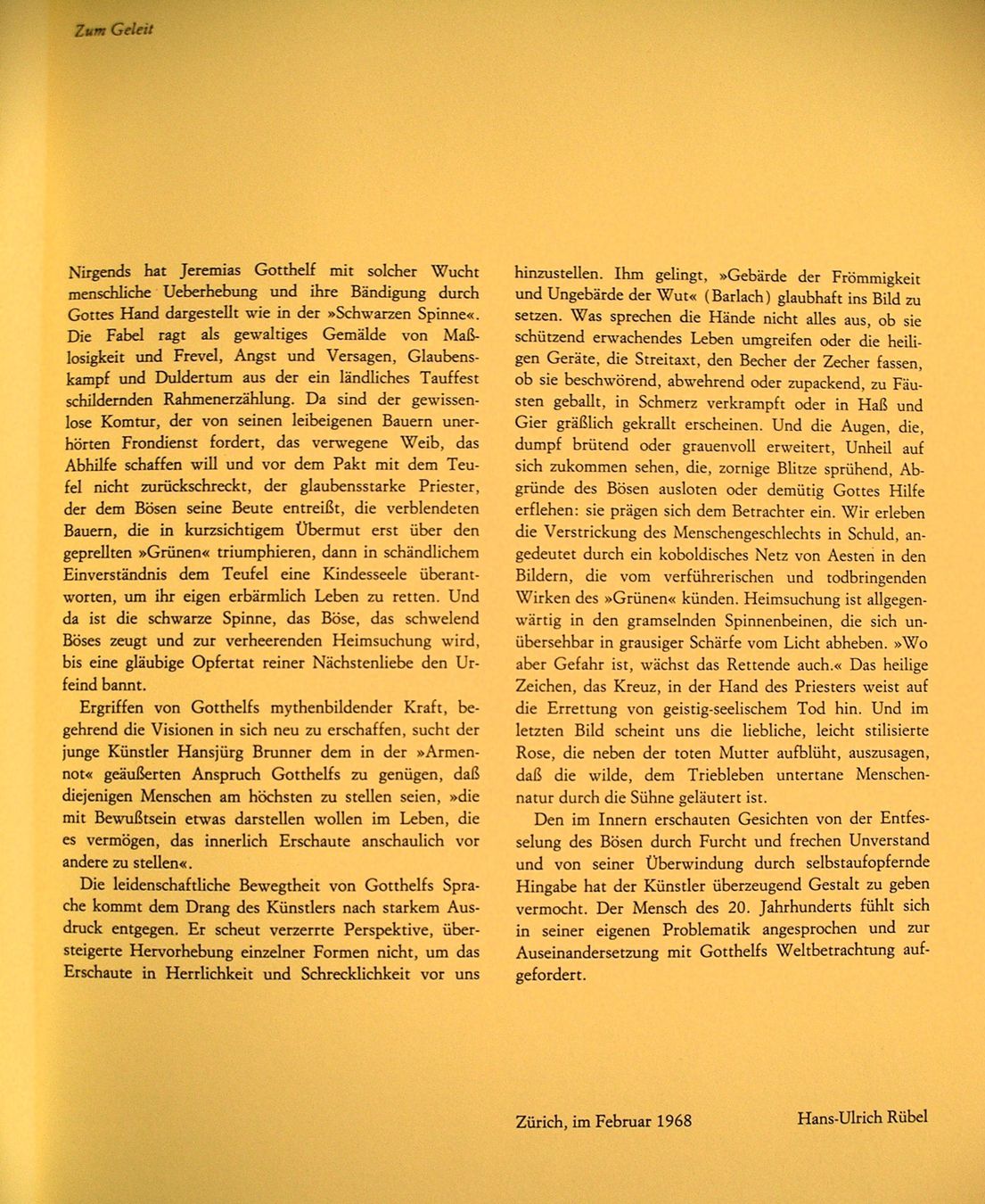 Libri: Jeremias GOTTHELF, "die schware SPINNE" – Usato da Oberhofen am Thunersee venduto da luuping99 2