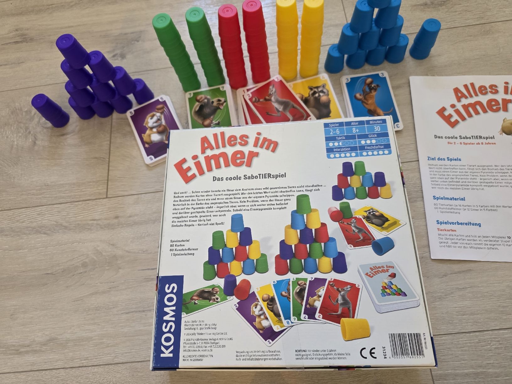 Kosmos Giochi: Brettspiel Alles im Eimer Kosmos guter Zustand – Usato da Wigoltingen venduto da Zuckerfee84 2