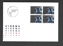 CH FDC Viererblock 1995