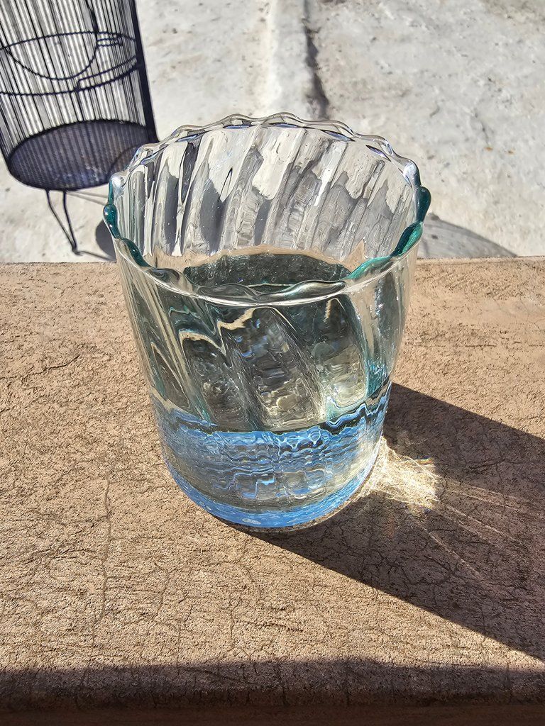 Bicchieri: Glas: aqua-gerillt-ANGEBOT – Nuovo (secondo la descrizione) da Romanshorn venduto da Rachacha 2