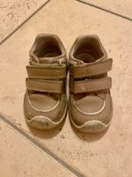 Vendo scarpine beige per bambini usate (numero 19)
