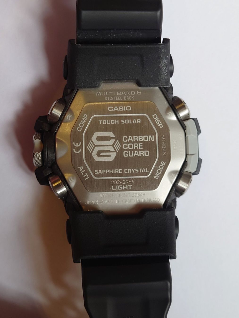 Casio Orologi: G-Shock Uhr Mudmaster GWG-2000-1A1 schwarz – Usato da Inkwil venduto da muneli81 4