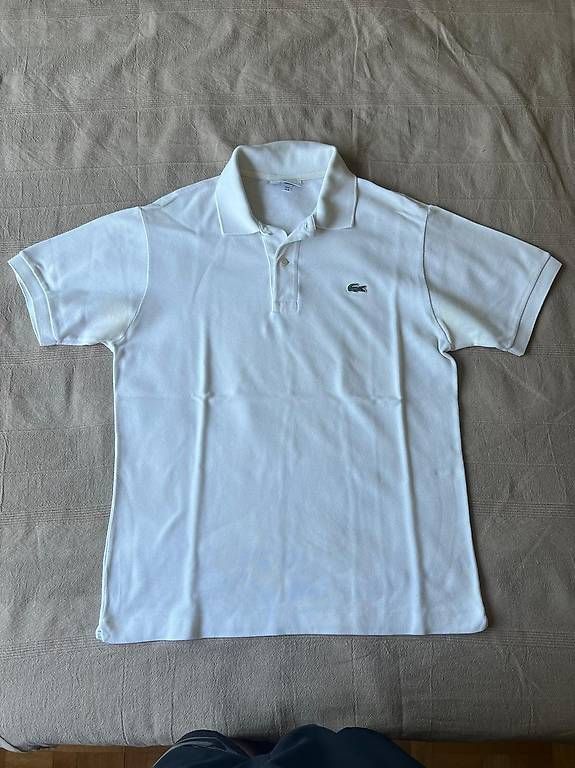 Magliette Polo: Polo Lacoste blanc classique – Usato da Genthod venduto da mar_g8vn 1