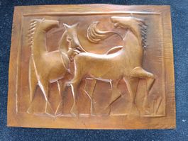 Mid-Century-Moderne (1950-1970) Kupferrelief ©Maresco