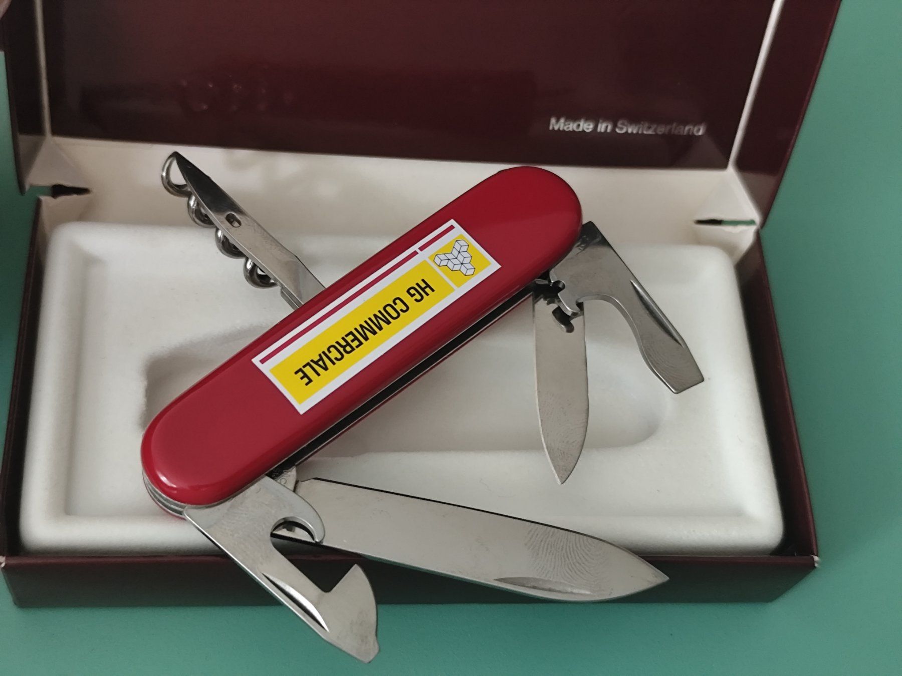 Victorinox Coltelli tascabile: Victorinox Sackmesser mit Box – Nuovo (secondo la descrizione) da St.Gallen venduto da Prisoft