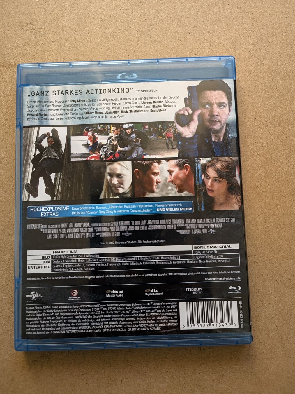 Tutti i DVDs: Blu-ray Das Bourne Vermächtnis  – Usato da Chur venduto da FreakofRarity 1