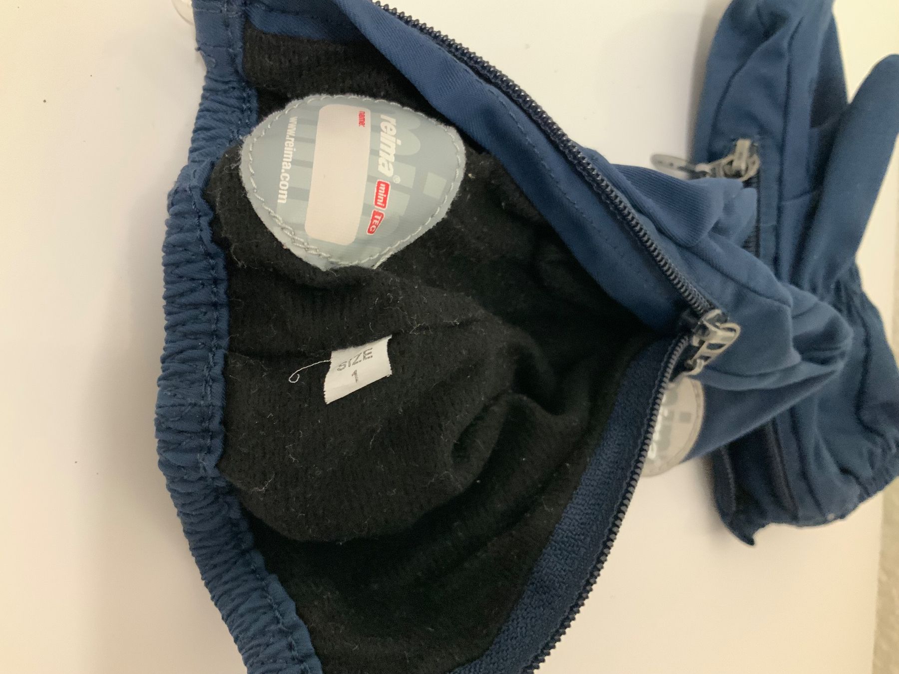 Reima Kinderhandschuhe: Reima mini tec Handschuhe Gr.1, blau – Gebraucht aus Siebnen von mac_8tmv 2