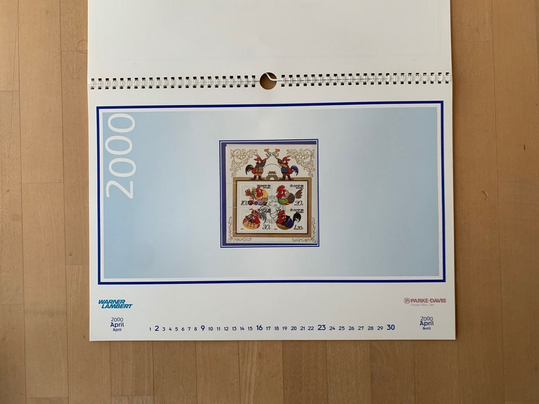 Tutti i francobolli: Briefmarkenkalender 2000 – Usato da Zollikon venduto da Xblanka 5