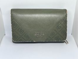 Olive Green Guess Wallet