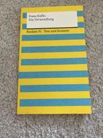 Franz Kafka Die Verwandlung Reclam XL Text und Kontext