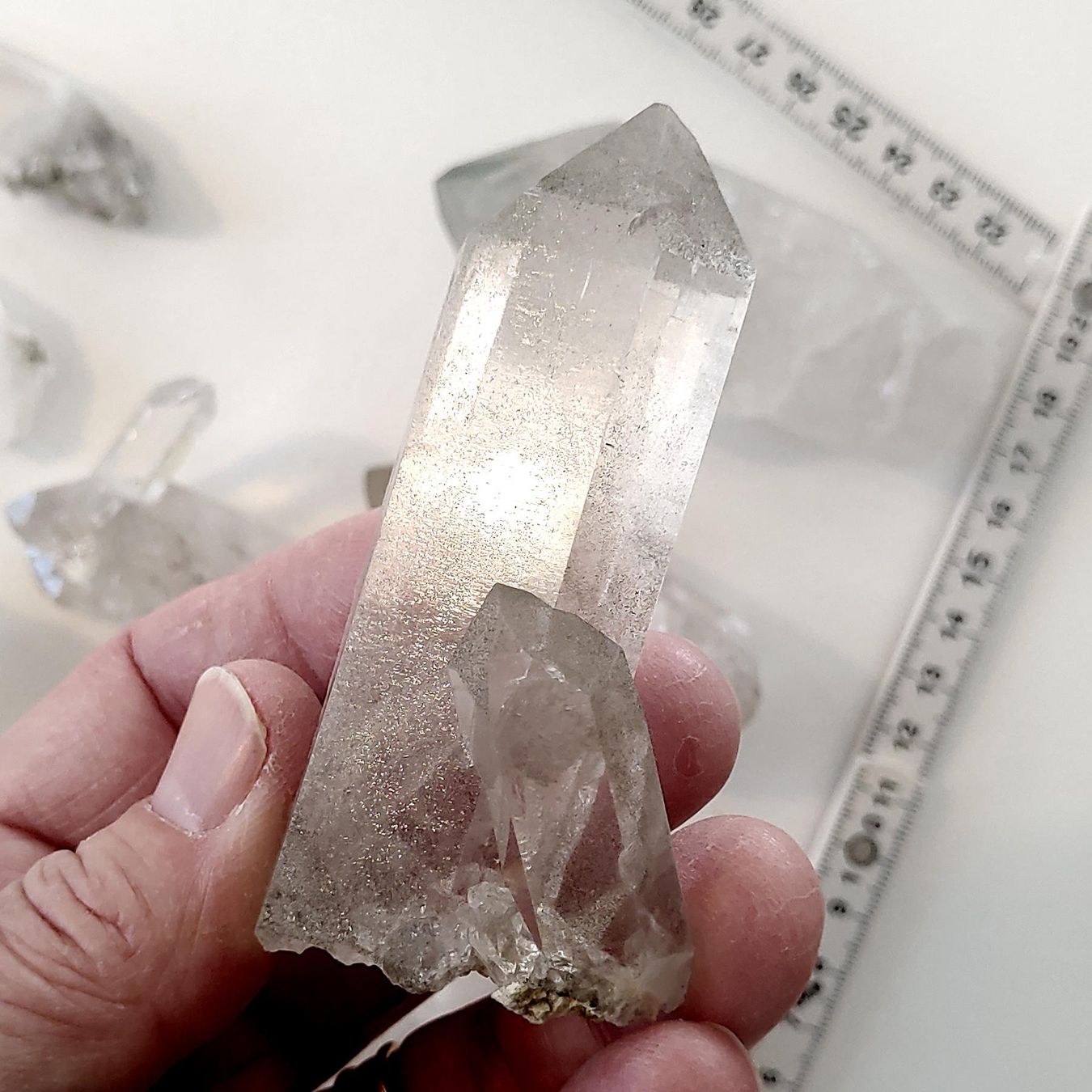Minerali & Pietre curative: Flottes Sortiment Bergkristalle, Uri, Eigenfund – Nuovo (secondo la descrizione) da Steinhausen venduto da Kristall022 1