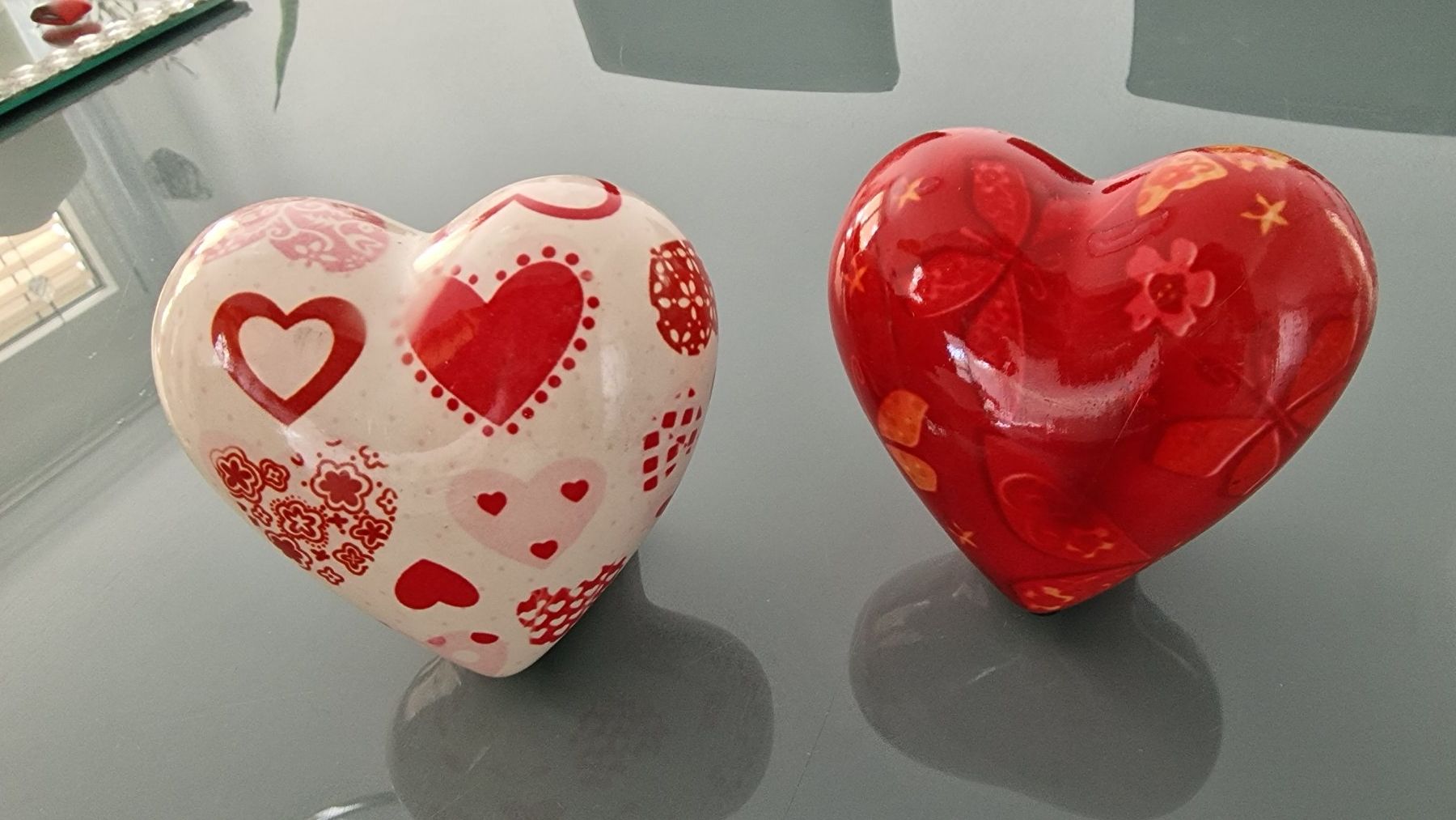 Tutte le decorazioni: 2 schöne Herzen - stehend – Usato da Wil  AG venduto da Kfloh