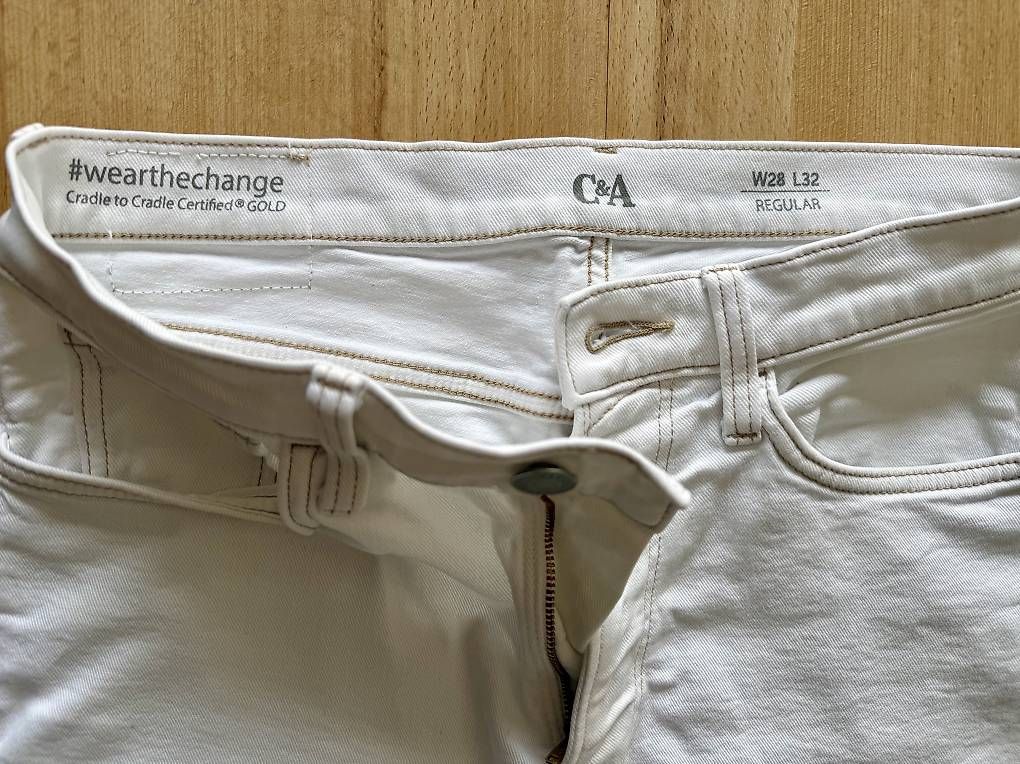 Jeans: Weisse Jeans - Grösse W28/L32 – Usato da zürich venduto da VaviPat 2