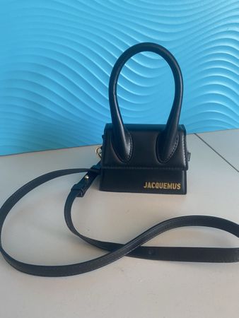 Jacquemus Handtasche Leder Schwarz Mini Zustand Neu