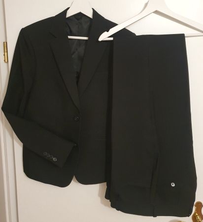 **NEU** Mass-Anzug (Blazer + Hose) Damen, schwarz, Gr. 38/40