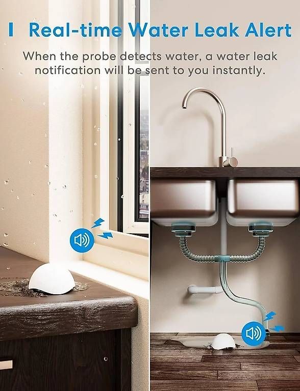 Componenti elettronici: Meross Smart Water Leak Sensor, MS400HHK-EU, 2 Stück – Usato da Seengen venduto da mbreitl 2