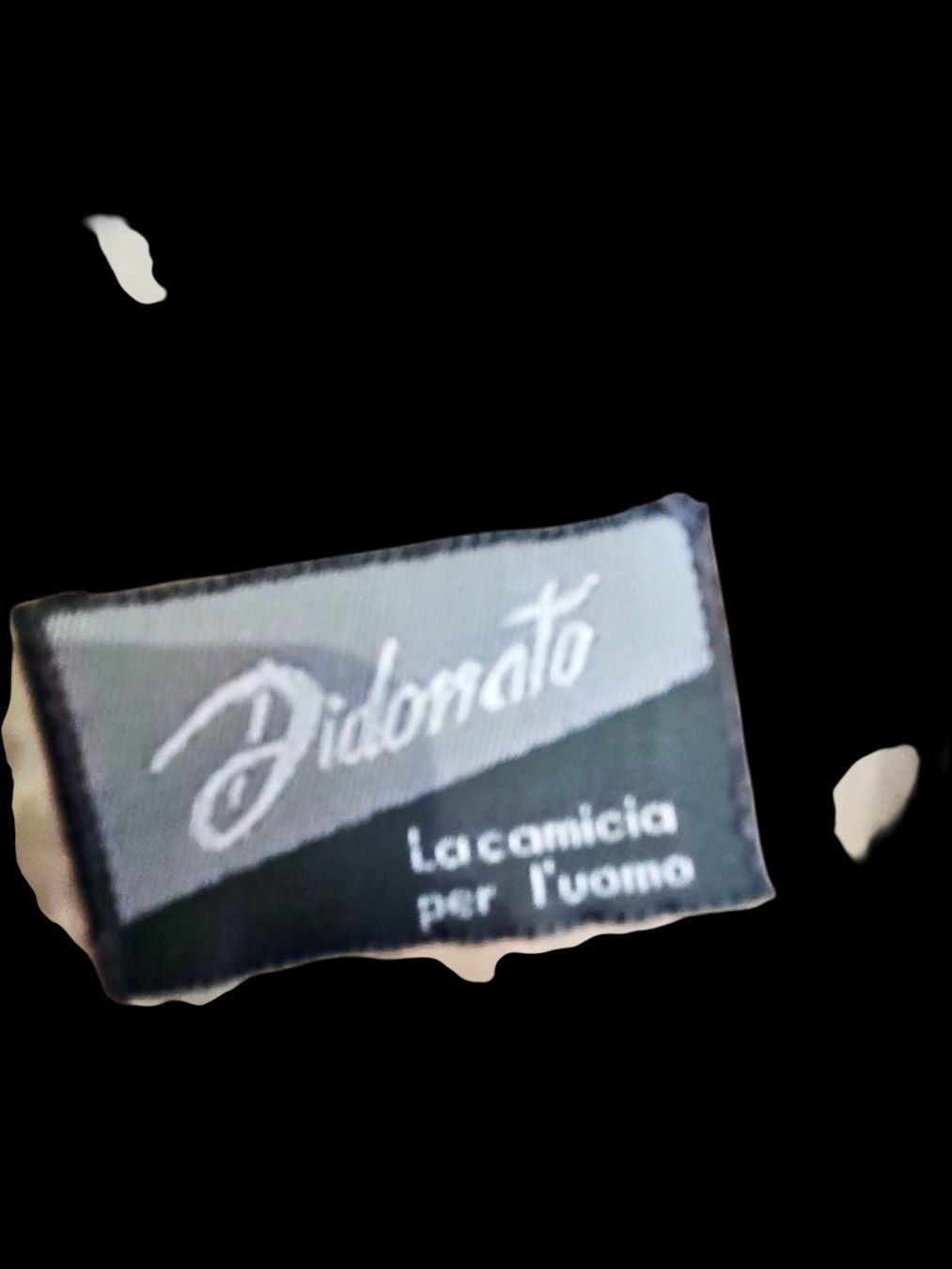 Hemden: Bidonato Herren Button-Down Hemd mit abstraktem Pastellmuste – Gebraucht aus Zug von vinokilo 4