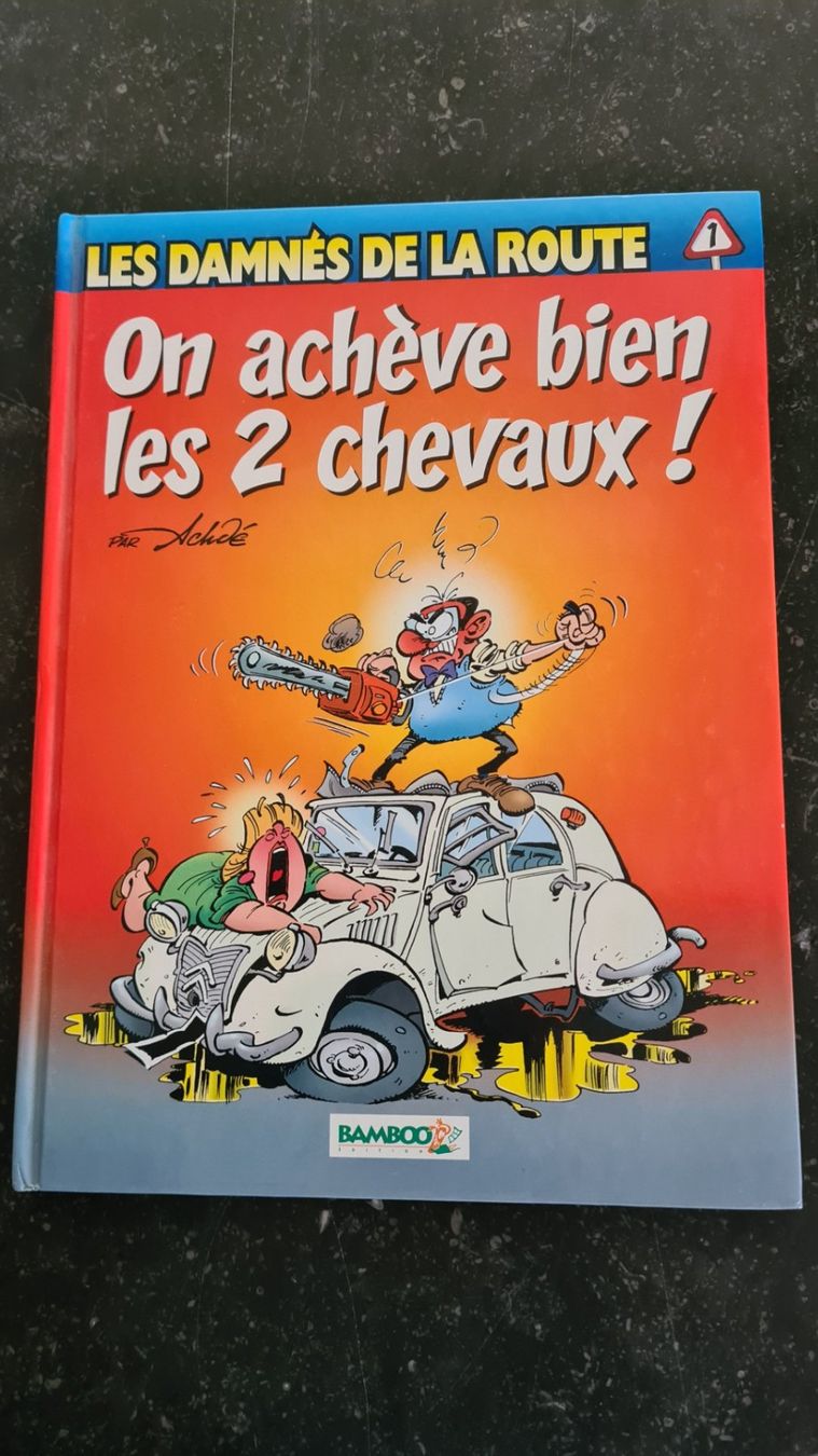 Comics: BD  Les damnés de la route – Gebraucht aus Châtonnaye von Jaydee6