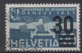 Schweiz Flugpost SBK Nr. F23 (Michel Nr. 292) o K: 35.00 CHF