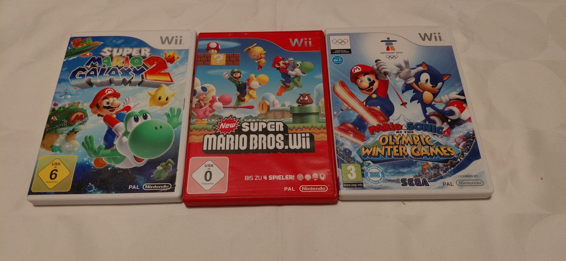Spiele: Mario Spiele Set Wii – Gebraucht aus Gretzenbach von Uli1980