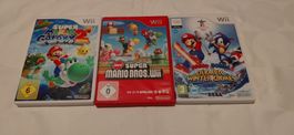 Mario Spiele Set Wii