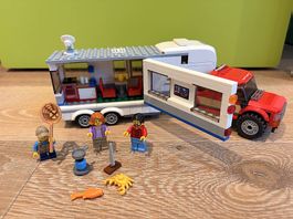 Lego City Pickup mit Wohnwagen 60182