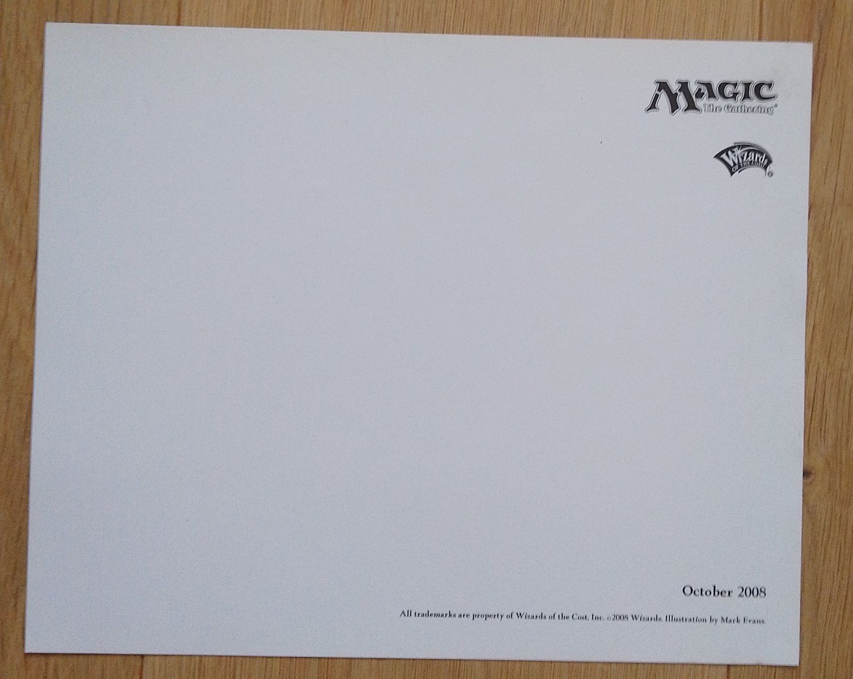 Magic The Gathering Sammelbilder & Trading cards: Magic the Gathering Poster by Mark Evans 25 x 20 cm – Gebraucht aus Wohlen AG von salamanderspielwaren 2