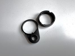 PWS AR-15 castle nut + endplate