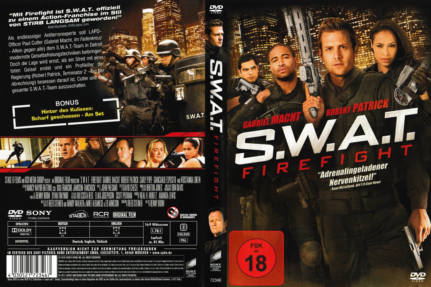 Tutti i DVDs: DVD - S.W.A.T.: Firefight – Usato da Langnau am Albis venduto da MediaRescuerKeLoX