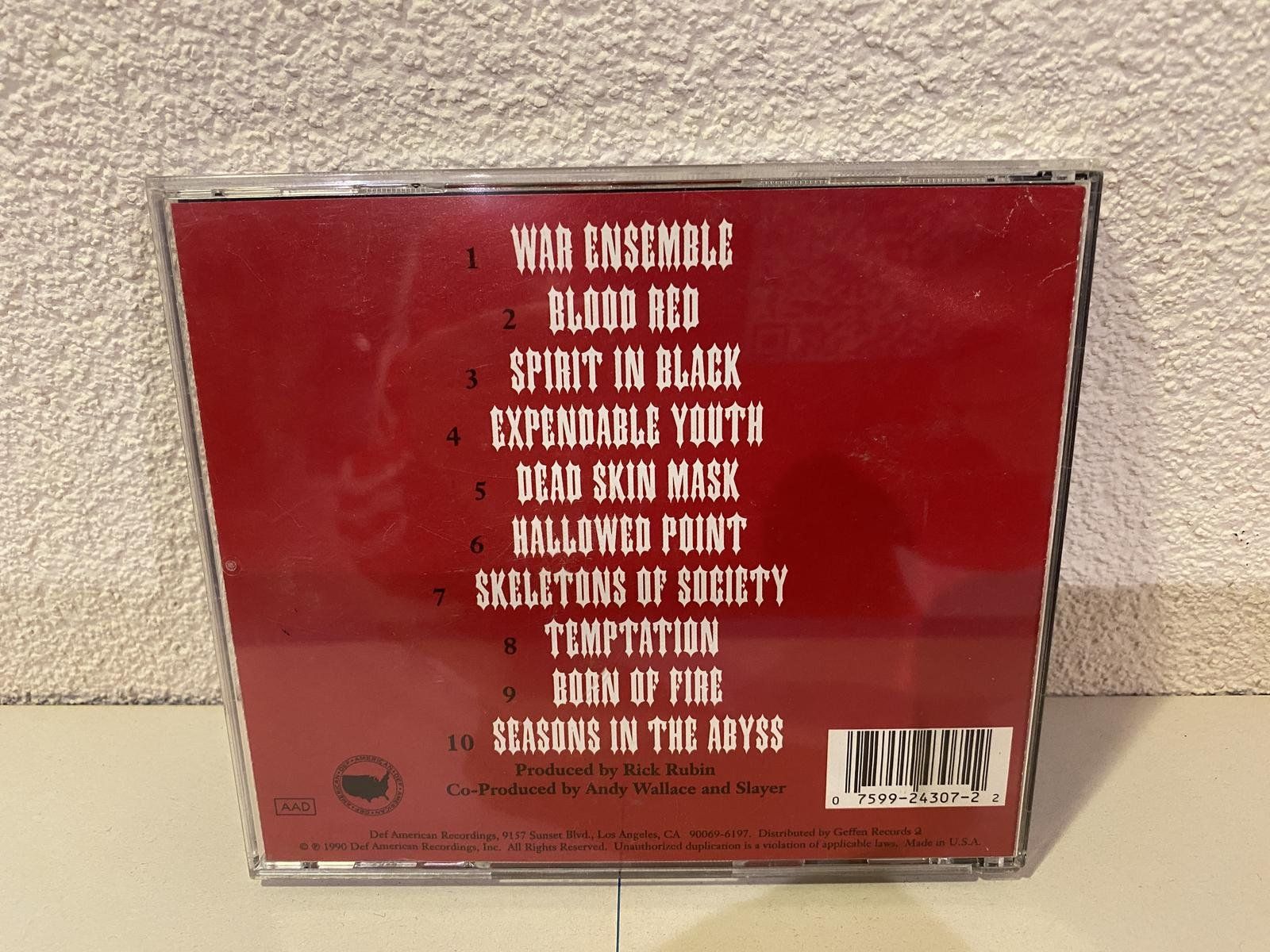 CD: SLAYER - Seasons in the Abyss - CD – Usato da luterbach venduto da boxster4 2