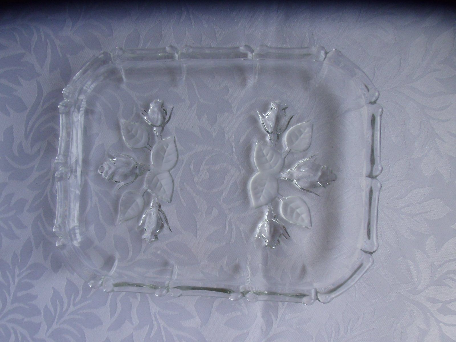 Altre Stoviglie: Glas Butterschale mit Rosenmuster, Vintage – Nuovo (secondo la descrizione) da Walenstadt venduto da Pluisa 4
