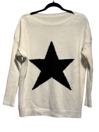 Pull tendance étoile noire