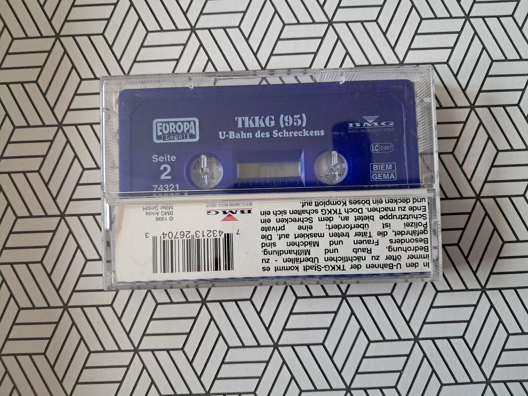 Musicassette: TKKG Kassette 95 - U-Bahn des Schreckens – Usato da Wallisellen venduto da Cyberfuexli 1
