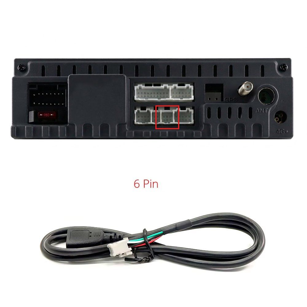 Radio: 6 pin USB Kabel Autoradio Android – Nuovo (secondo la descrizione) da Chiasso venduto da online.shop 1