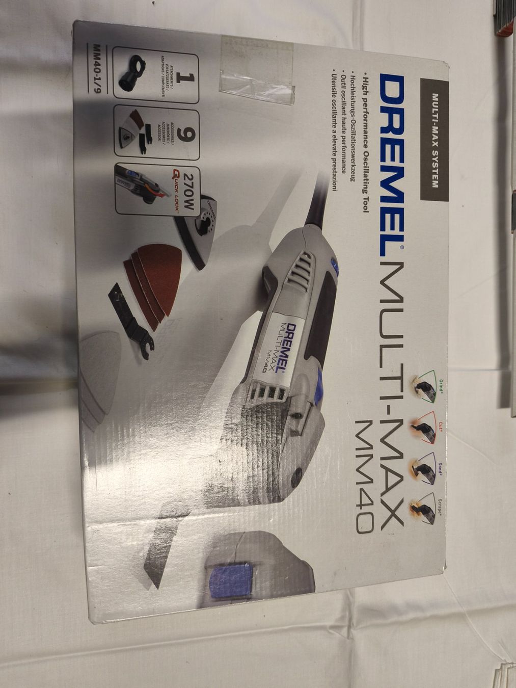 Tutte le macchine: Dremel Multi-Max MM40 - Multifunktionswerkzeug - NEU! 84 – Nuovo (secondo la descrizione) da Wiedlisbach venduto da ste_t8qh