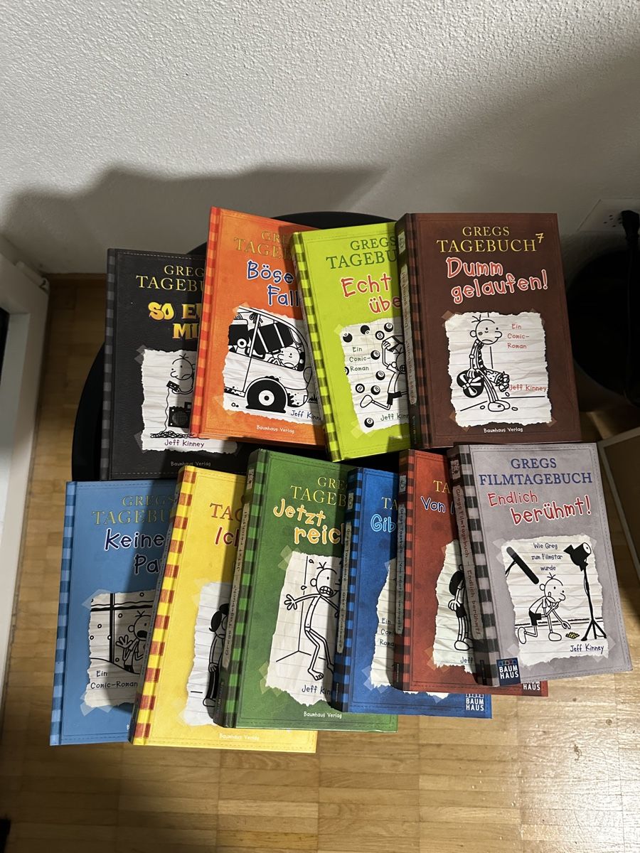 Libri: Gregs Tagebuch - 10 Bücher – Nuovo (secondo la descrizione) da Dietikon venduto da ale_98py 1