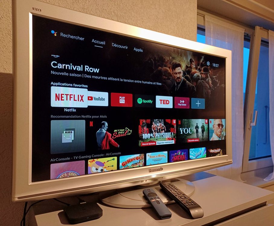Télécommande Compatible Xiaomi Mi Box – Portée 5-10 M, Occasion, Vendue Comme Sur Photo
