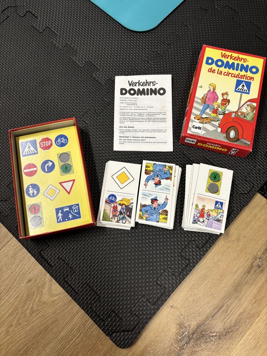 Carlit Giochi: Verkehrsdomino – Usato da Nussbaumen TG venduto da MNH. 1