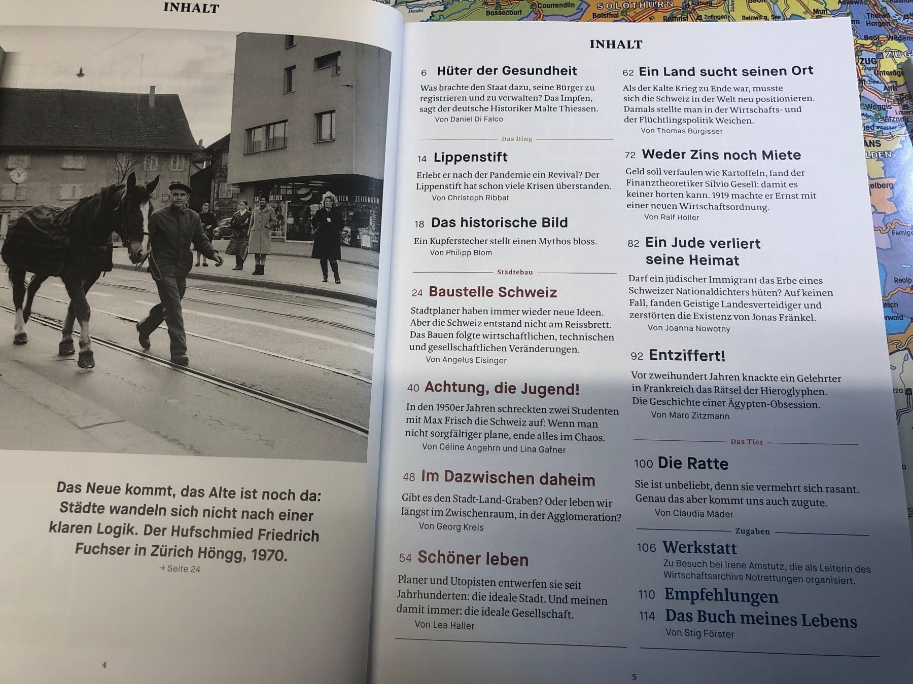 Riviste & Magazine: NZZ GESCHICHTE: Bauen ohne Plan – Usato da Erlinsbach SO venduto da Silverstorm 1