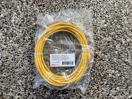 Patchkabel Kat. 5, UTP, gelb, 5m