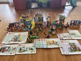 7 Lego Friends Sets mit Anleitungen