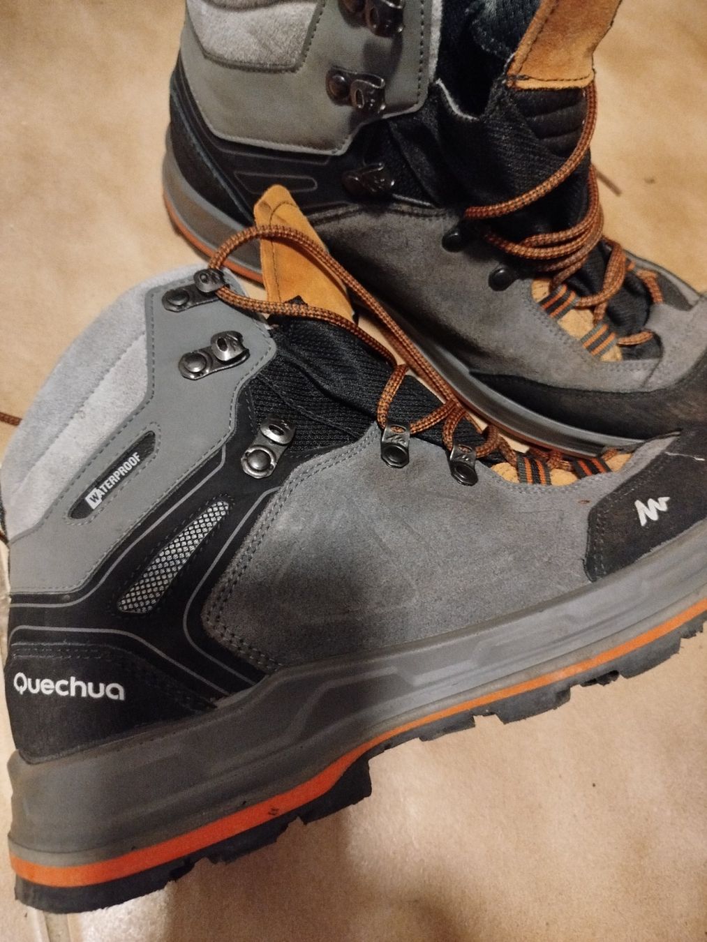 Decathlon Herrenschuhe: Wanderschuhe Herren Gr 43 Quechua – Gebraucht aus nottwil von jozsss